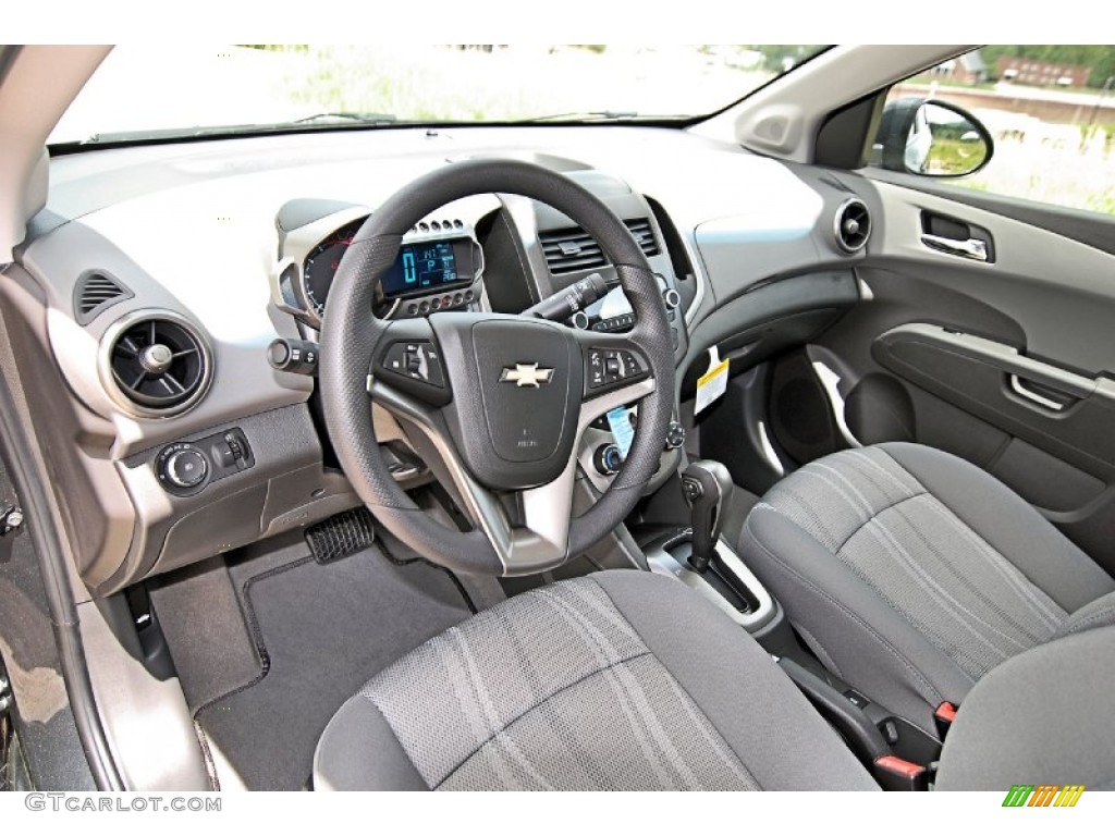 2013 Sonic LT Sedan - Cyber Gray Metallic / Dark Pewter/Dark Titanium photo #13