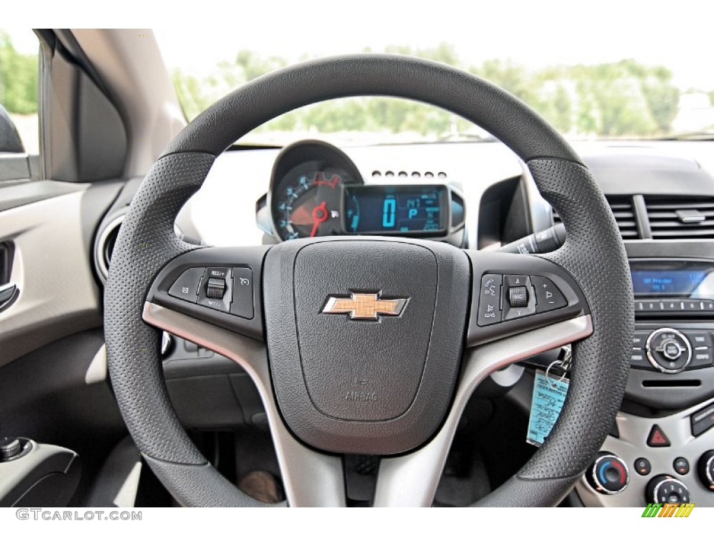 2013 Sonic LT Sedan - Cyber Gray Metallic / Dark Pewter/Dark Titanium photo #15