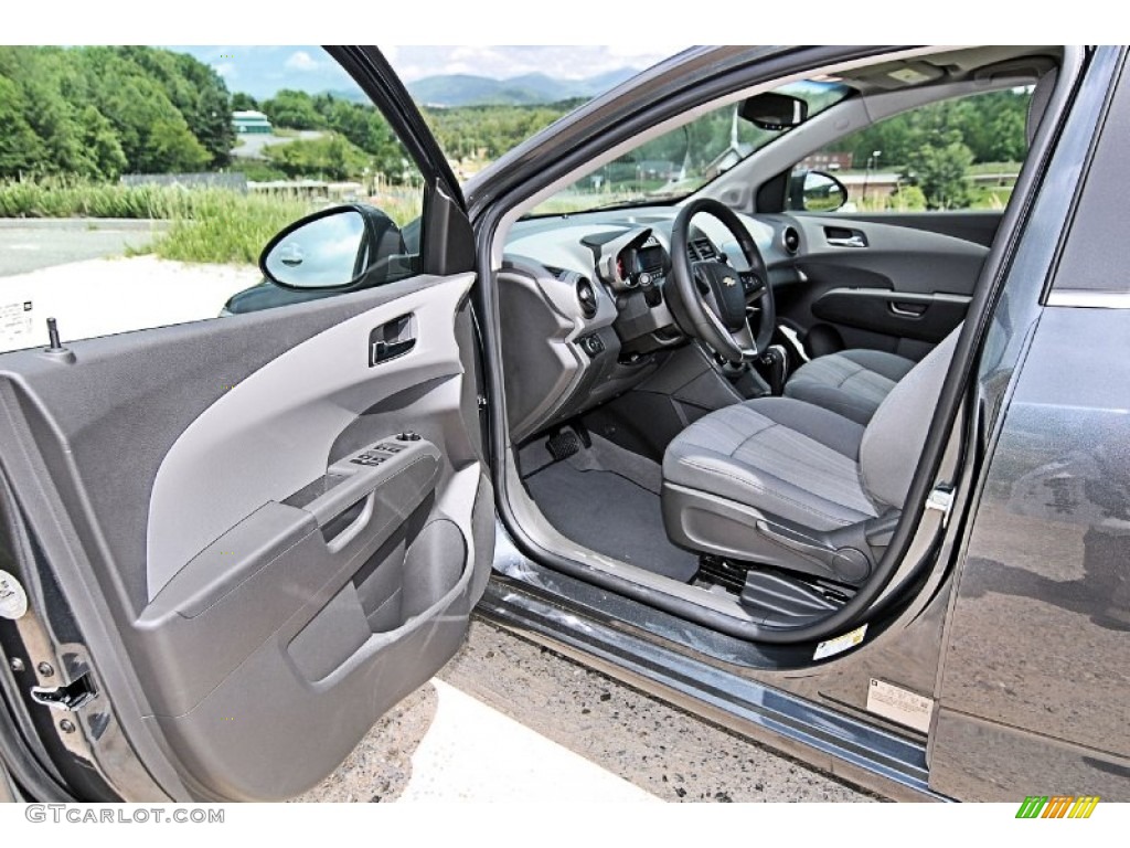 2013 Sonic LT Sedan - Cyber Gray Metallic / Dark Pewter/Dark Titanium photo #17
