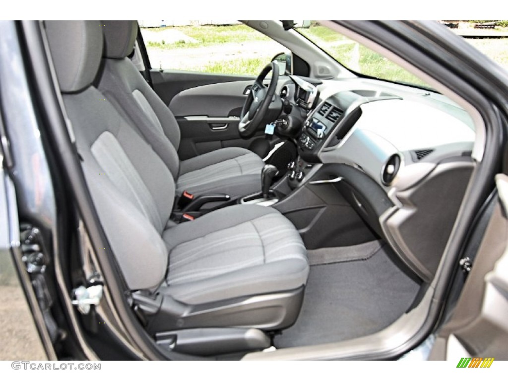 2013 Sonic LT Sedan - Cyber Gray Metallic / Dark Pewter/Dark Titanium photo #18