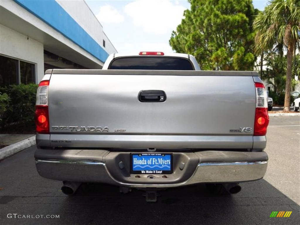 2005 Tundra X-SP Double Cab - Silver Sky Metallic / Dark Gray photo #4