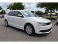 Candy White - Jetta SE Sedan Photo No. 7