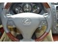 2010 Lexus GS Parchment Interior Steering Wheel Photo