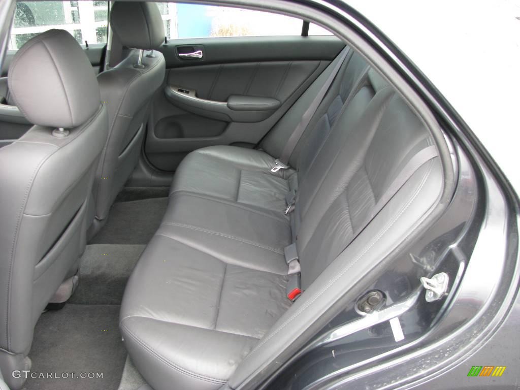 2005 Accord EX-L Sedan - Graphite Pearl / Gray photo #13