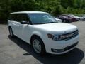 2014 White Suede Ford Flex SEL AWD  photo #1