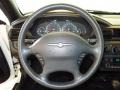 2005 Chrysler Sebring Charcoal Interior Steering Wheel Photo