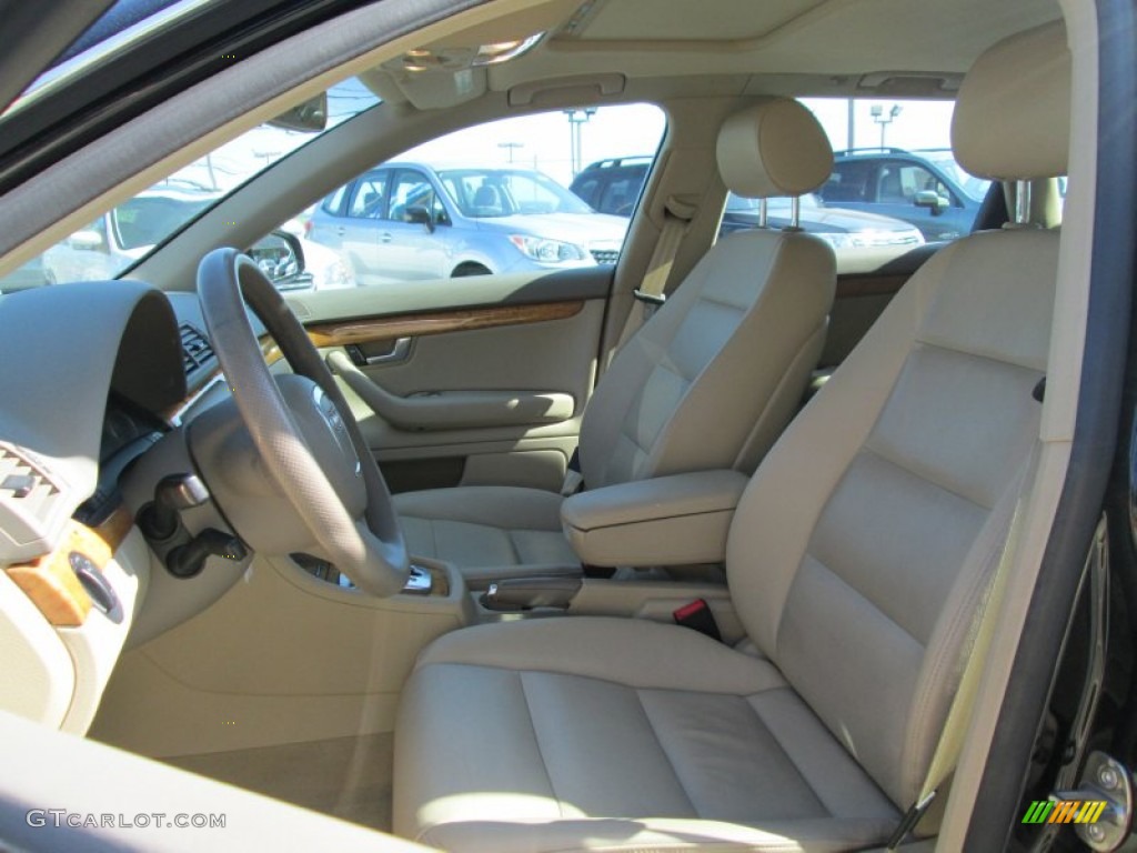2005 Audi A4 2.0T quattro Avant Front Seat Photo #81718125