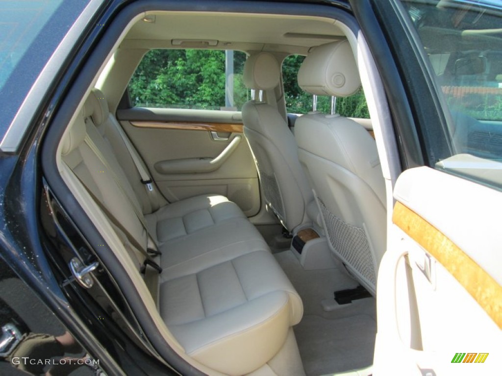 2005 Audi A4 2.0T quattro Avant Rear Seat Photo #81718203
