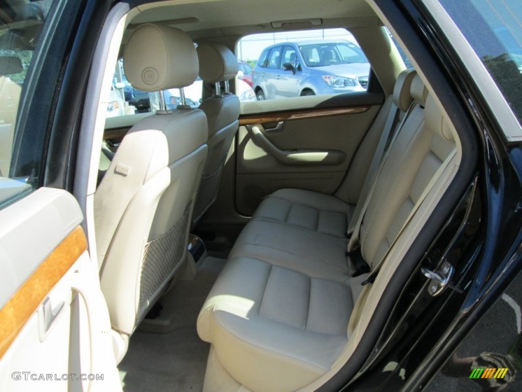 2005 Audi A4 2.0T quattro Avant Rear Seat Photos
