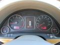 2005 Audi A4 Beige Interior Gauges Photo