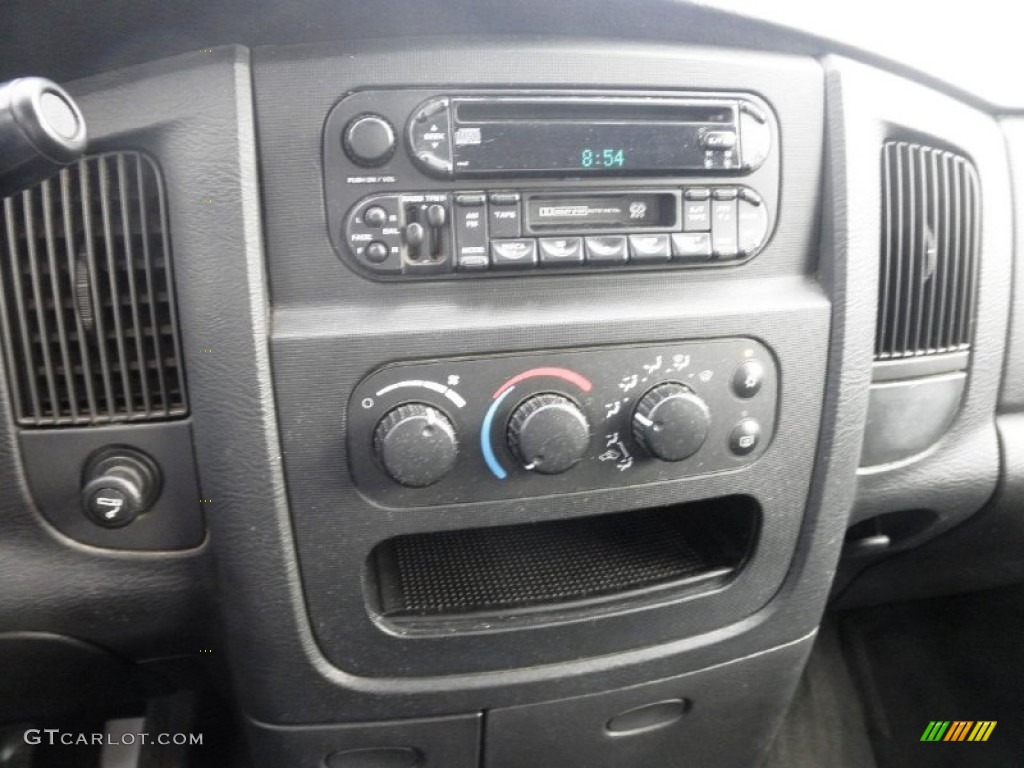 2003 Ram 2500 SLT Quad Cab 4x4 - Black / Dark Slate Gray photo #7