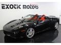 2009 Black Daytona Ferrari F430 Spider F1  photo #9