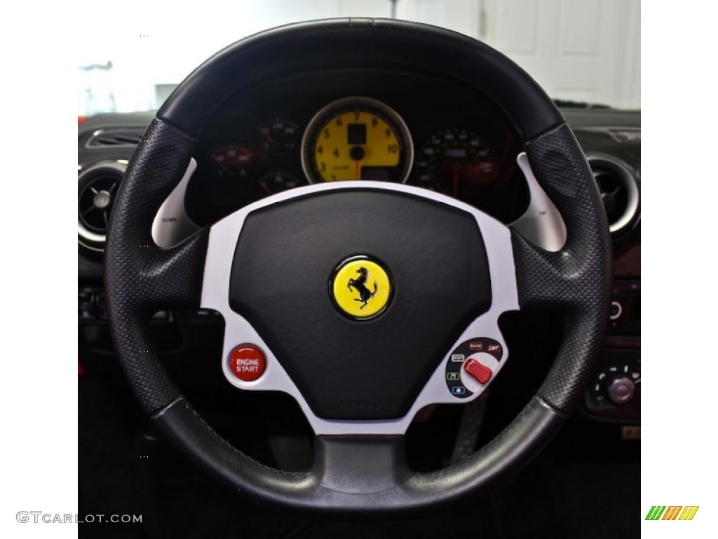 2009 Ferrari F430 Spider F1 Steering Wheel Photos