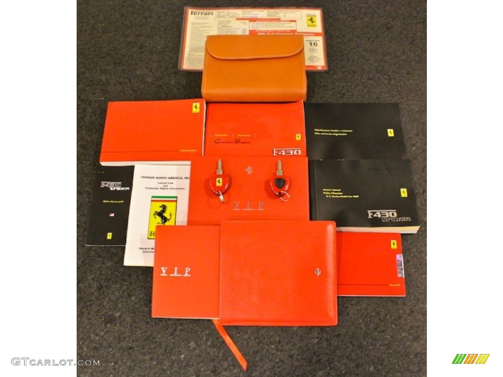 2009 Ferrari F430 Spider F1 Books/Manuals Photo #81721321