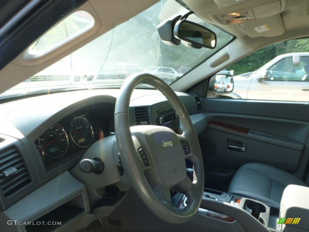 2006 Grand Cherokee Limited 4x4 - Stone White / Medium Slate Gray photo #18