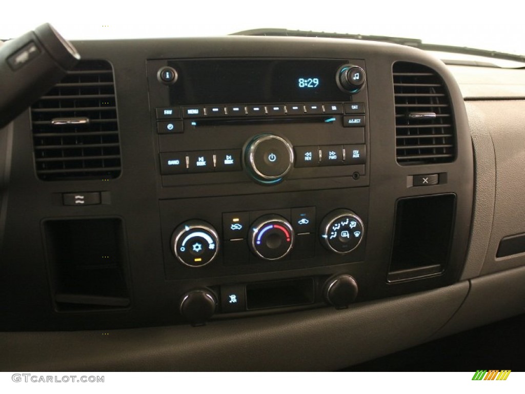 2011 Silverado 1500 LS Extended Cab 4x4 - Sheer Silver Metallic / Dark Titanium photo #8