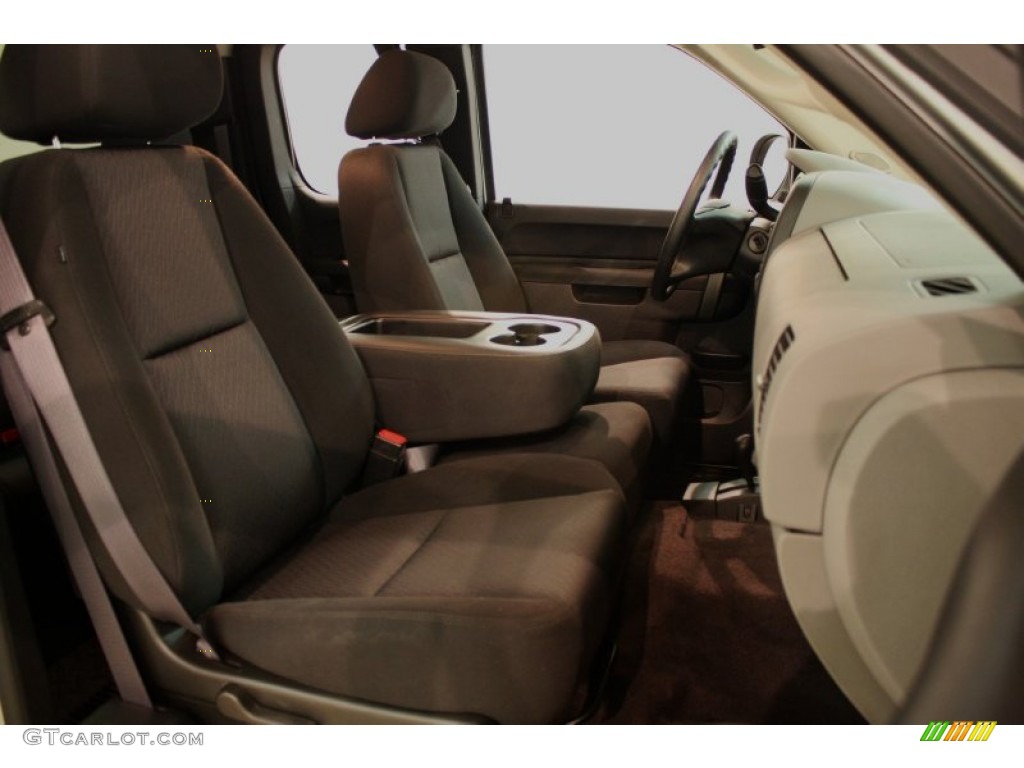2011 Silverado 1500 LS Extended Cab 4x4 - Sheer Silver Metallic / Dark Titanium photo #9