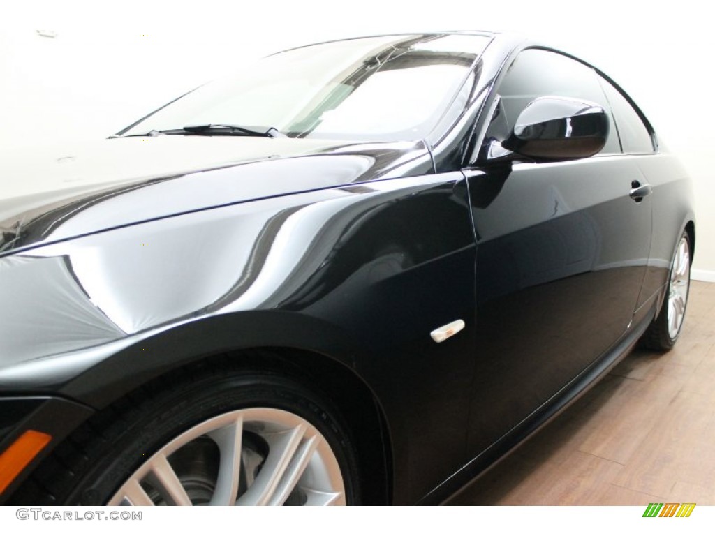 2011 3 Series 335i Coupe - Black Sapphire Metallic / Saddle Brown Dakota Leather photo #12