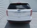 2013 White Platinum Tri-Coat Ford Explorer XLT  photo #5