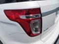 2013 White Platinum Tri-Coat Ford Explorer XLT  photo #12