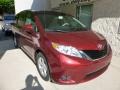 2013 Salsa Red Pearl Toyota Sienna LE  photo #7