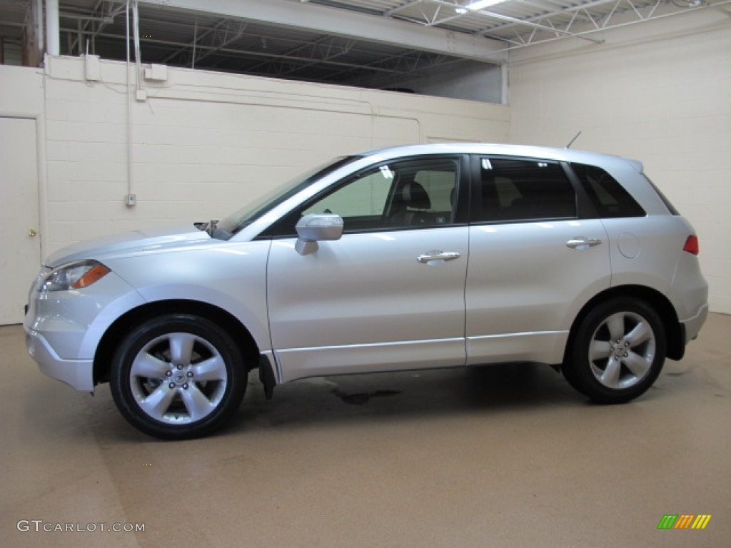 Alabaster Silver Metallic 2007 Acura RDX Technology Exterior Photo #81722655
