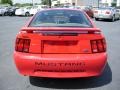 2004 Torch Red Ford Mustang V6 Coupe  photo #7