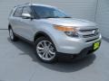 2013 Ingot Silver Metallic Ford Explorer Limited  photo #2