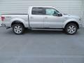 2013 Ingot Silver Metallic Ford F150 Lariat SuperCrew 4x4  photo #3