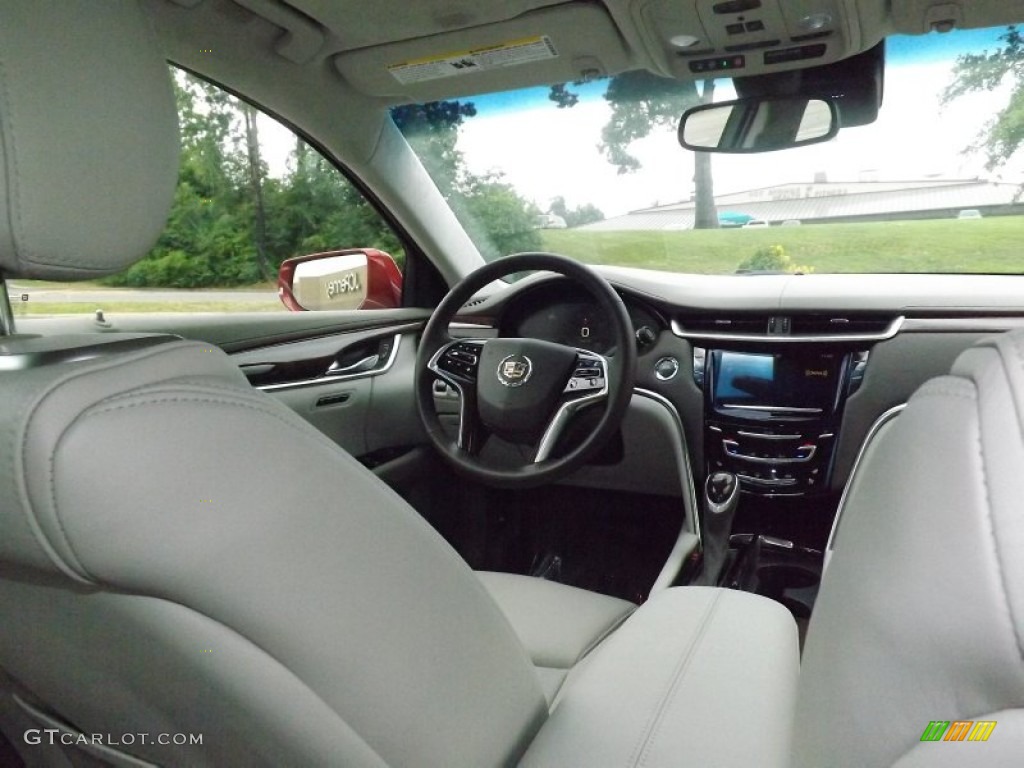 2013 XTS Platinum FWD - Crystal Red Tintcoat / Very Light Platinum/Dark Urban/Cocoa Opus Full Leather photo #13