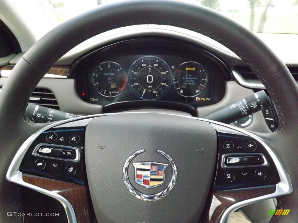 2013 XTS Platinum FWD - Crystal Red Tintcoat / Very Light Platinum/Dark Urban/Cocoa Opus Full Leather photo #24