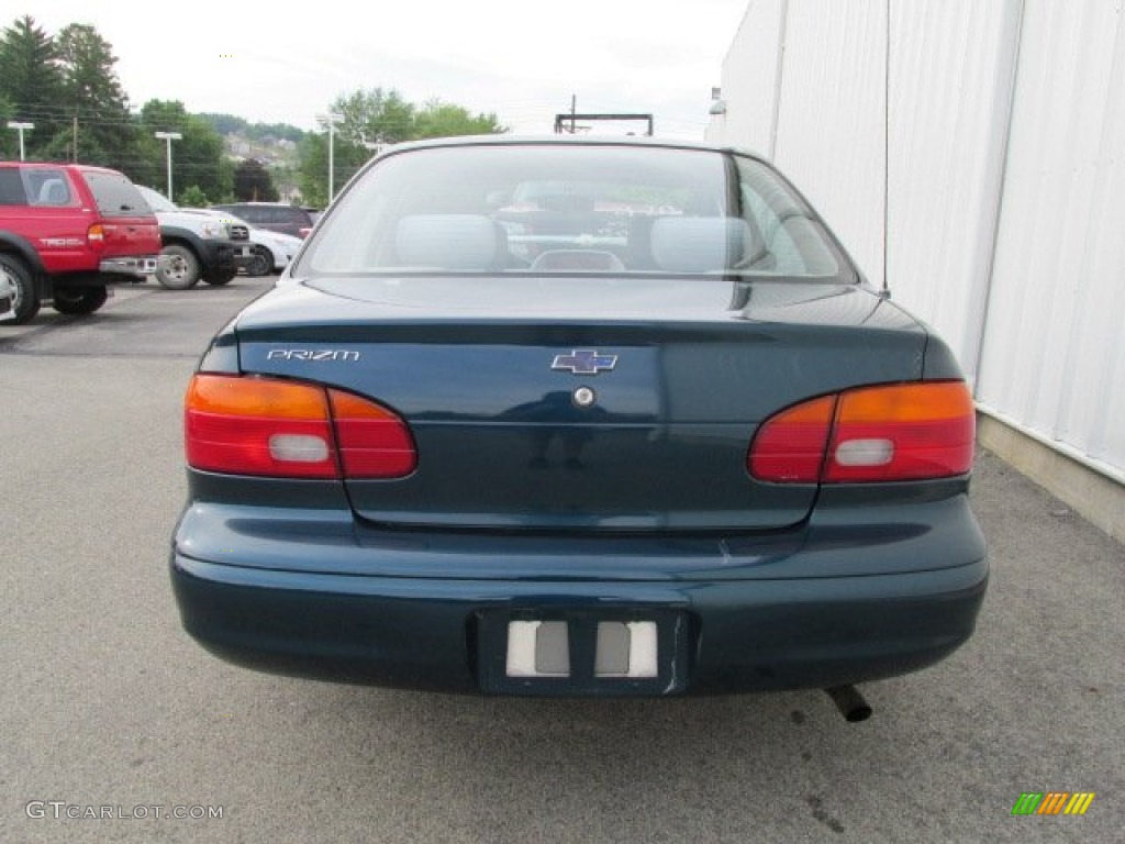 2002 Prizm  - Dark Blue-Green Metallic / Dark Charcoal photo #6