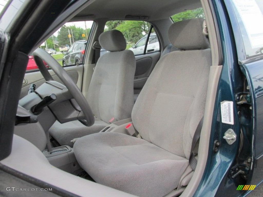 Dark Charcoal Interior 2002 Chevrolet Prizm Standard Prizm Model Photo #81726528