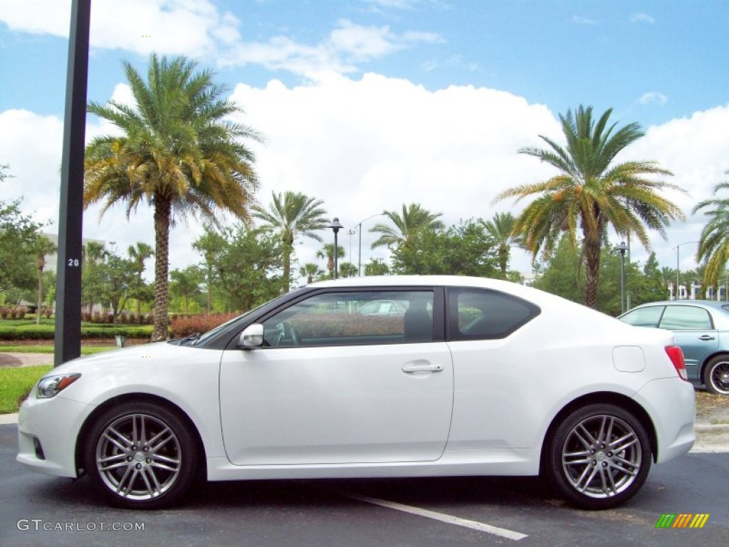 Super White 2012 Scion tC Standard tC Model Exterior Photo #81729909