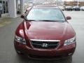 2007 Dark Cherry Red Hyundai Sonata SE V6  photo #11