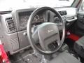 2006 Jeep Wrangler Dark Slate Gray Interior Prime Interior Photo