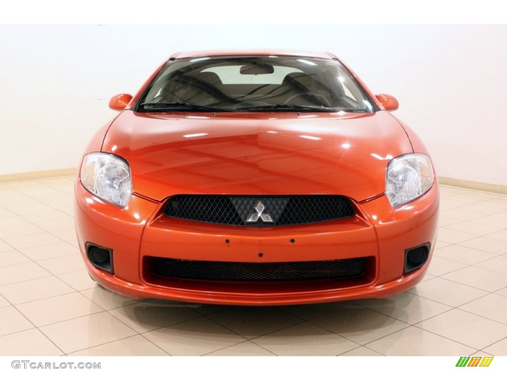2009 Eclipse GS Coupe - Sunset Pearlescent Pearl / Dark Charcoal photo #2