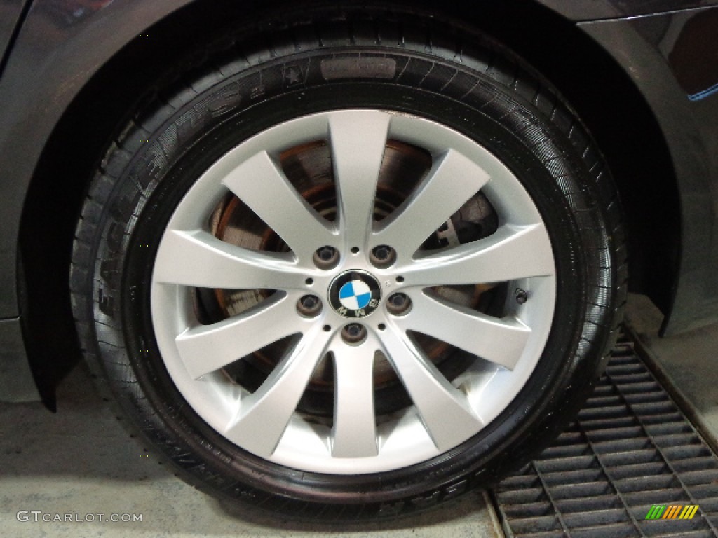 2010 7 Series 750i xDrive Sedan - Dark Graphite Metallic / Oyster/Black Nappa Leather photo #18