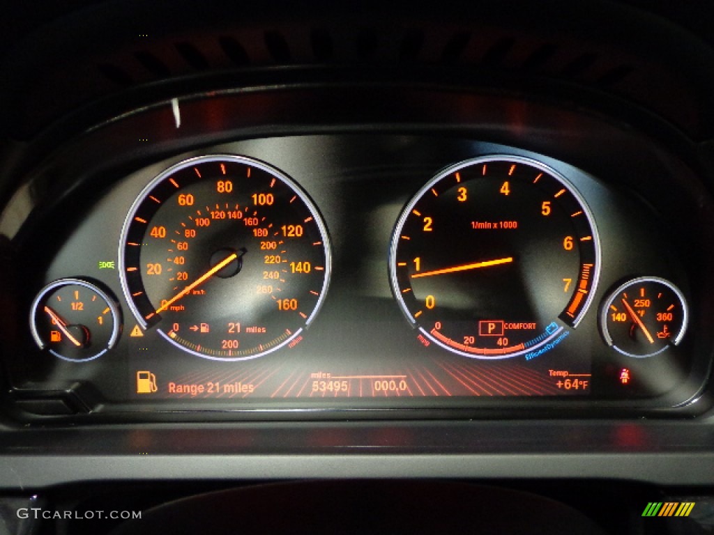 2010 7 Series 750i xDrive Sedan - Dark Graphite Metallic / Oyster/Black Nappa Leather photo #25