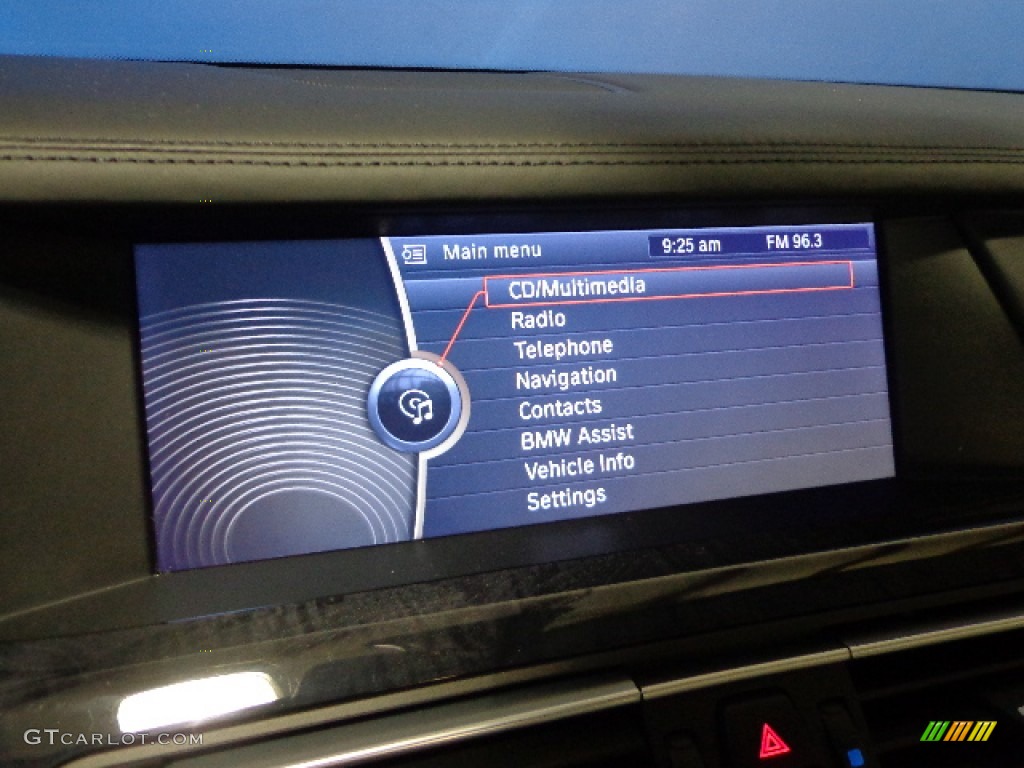 2010 7 Series 750i xDrive Sedan - Dark Graphite Metallic / Oyster/Black Nappa Leather photo #28