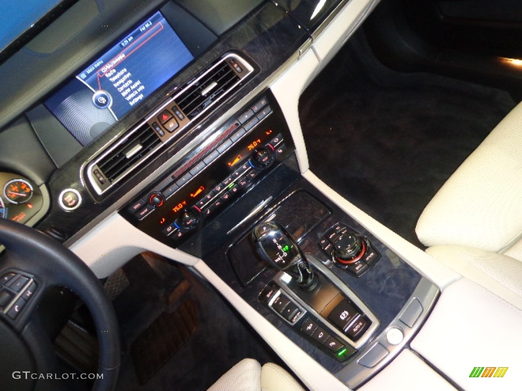 2010 7 Series 750i xDrive Sedan - Dark Graphite Metallic / Oyster/Black Nappa Leather photo #29