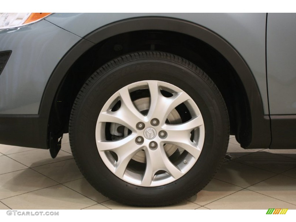 2011 CX-9 Touring AWD - Dolphin Gray Mica / Black photo #17