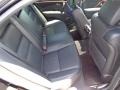2008 Acura RL Ebony Interior Rear Seat Photo