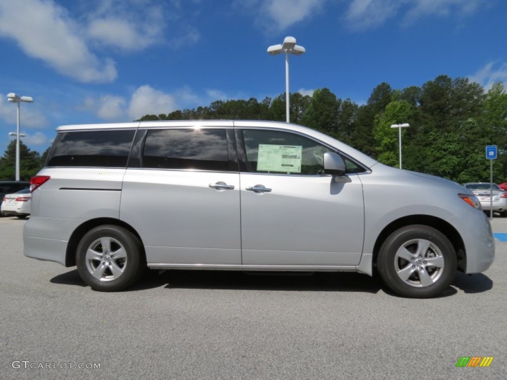Brilliant Silver 2013 Nissan Quest 3.5 SV Exterior Photo #81734420