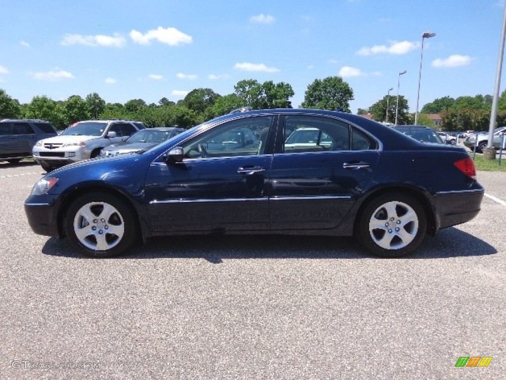 Opulent Blue Pearl 2005 Acura RL 3.5 AWD Sedan Exterior Photo #81734609