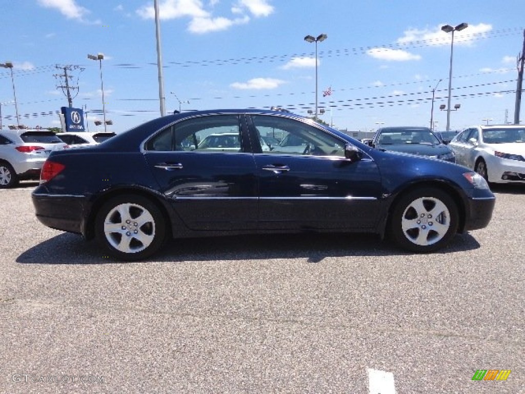 2005 RL 3.5 AWD Sedan - Opulent Blue Pearl / Taupe photo #7