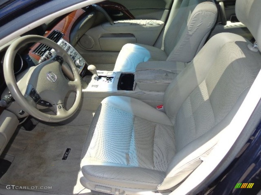Taupe Interior 2005 Acura RL 3.5 AWD Sedan Photo #81734769