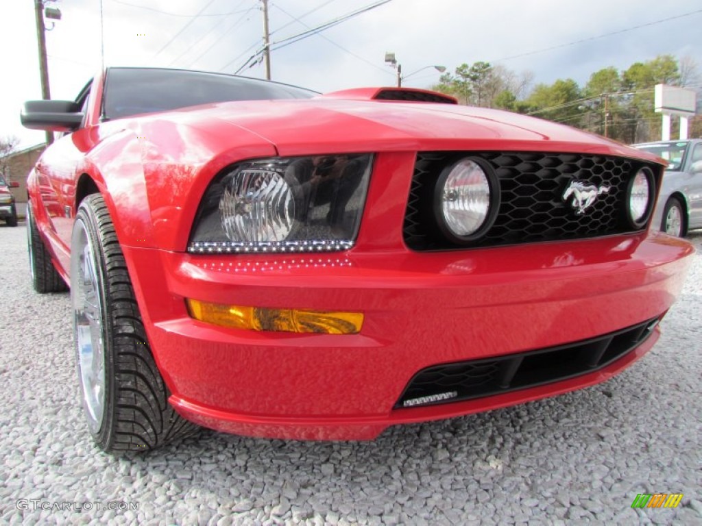 2007 Mustang GT Premium Coupe - Torch Red / Dark Charcoal photo #13