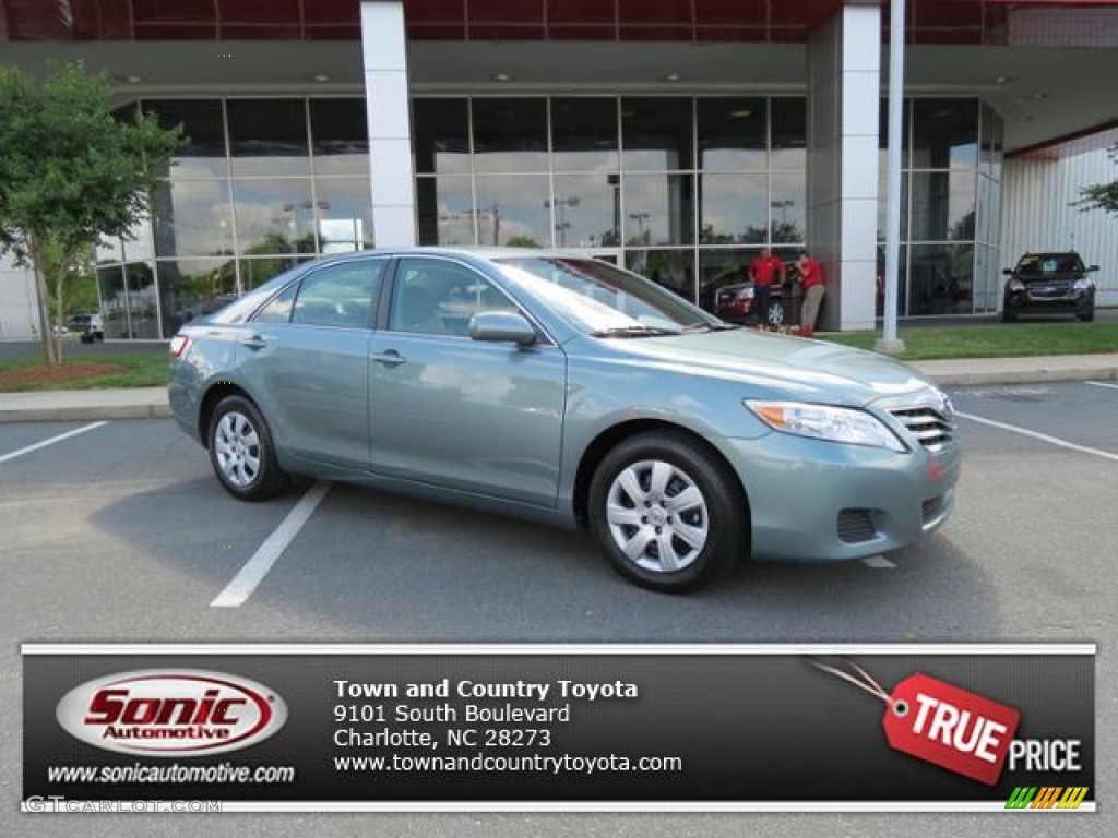 Aloe Green Metallic Toyota Camry