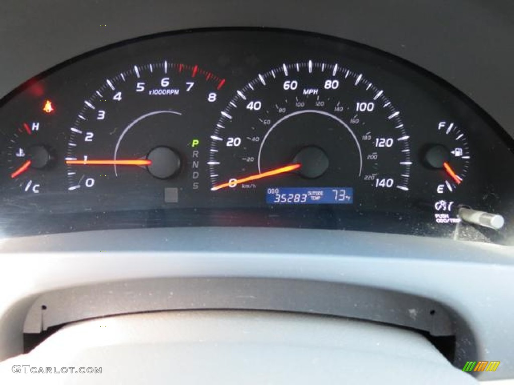 2010 Camry LE - Aloe Green Metallic / Bisque photo #13